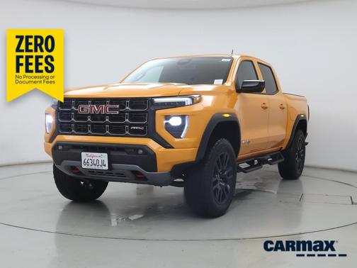 Orange 2025 GMC Canyon AT4