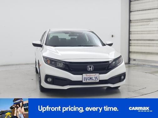 White 2021 Honda Civic Sport