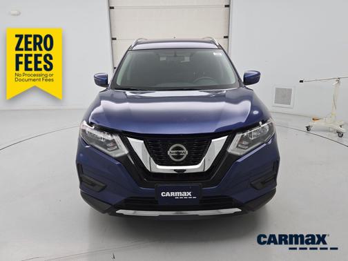 Blue 2018 Nissan Rogue SV