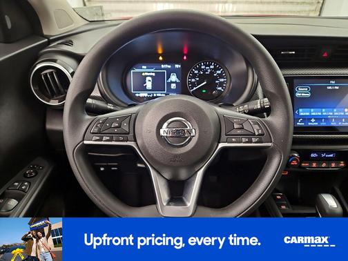 Red 2021 Nissan Kicks SV