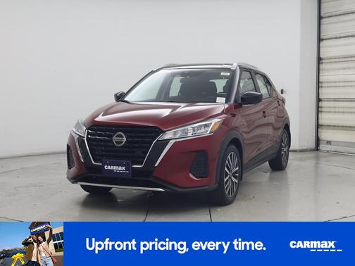 Red 2021 Nissan Kicks SV