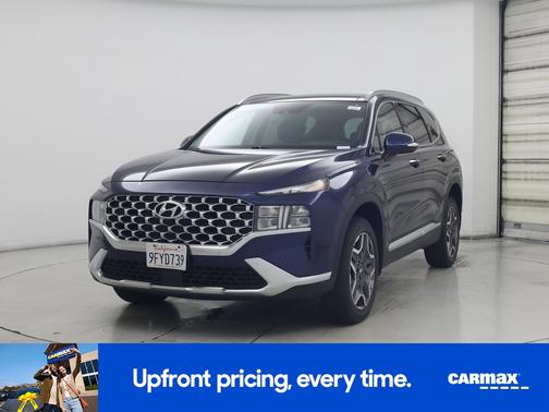 Gray 2023 Hyundai SANTA FE HEV SEL Premium
