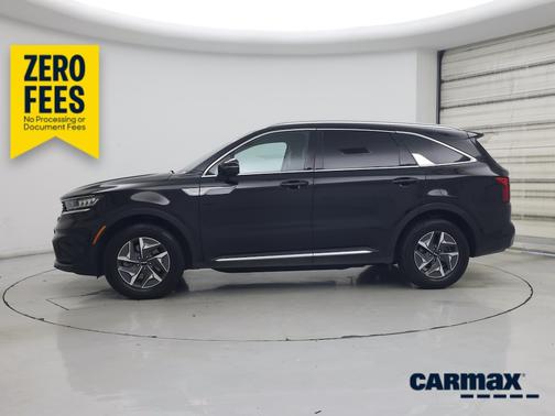 Black 2022 Kia Sorento Hybrid S