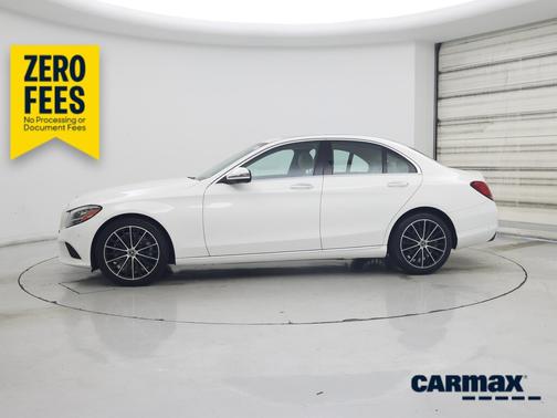 White 2020 Mercedes-Benz C-Class