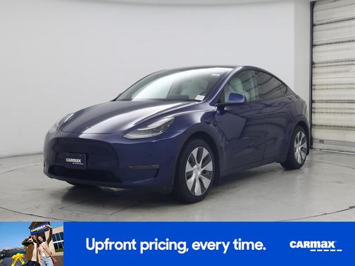 Blue 2021 Tesla Model Y Long Range