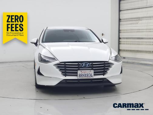 White 2020 Hyundai SONATA SE