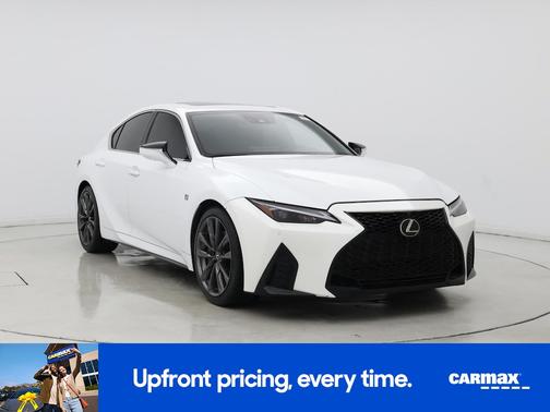 White 2023 Lexus IS 350 F-Sport