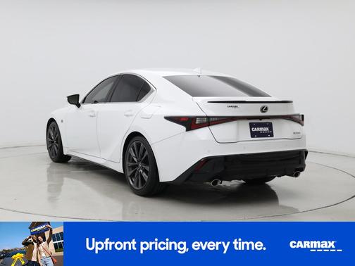 White 2023 Lexus IS 350 F-Sport