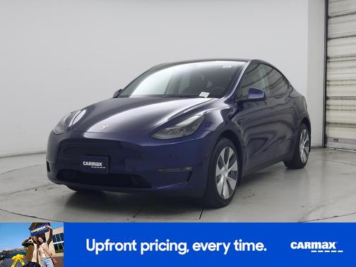 Blue 2022 Tesla Model Y Long Range