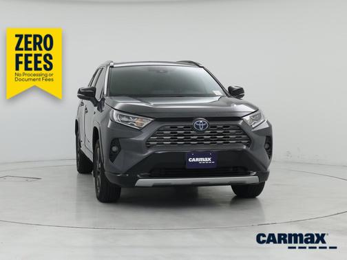 Gray 2021 Toyota RAV4 Hybrid XSE