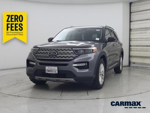 Gray 2021 Ford Explorer Limited