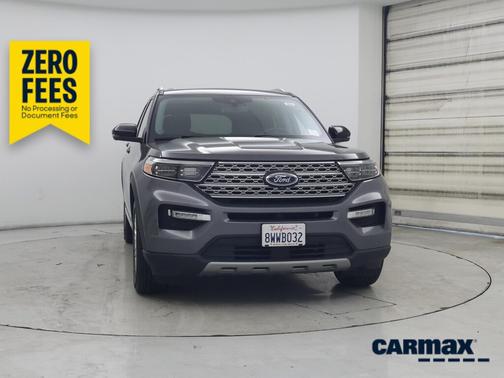 Gray 2021 Ford Explorer Limited