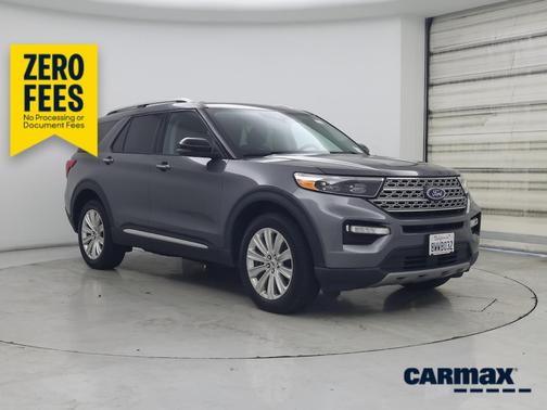 Gray 2021 Ford Explorer Limited