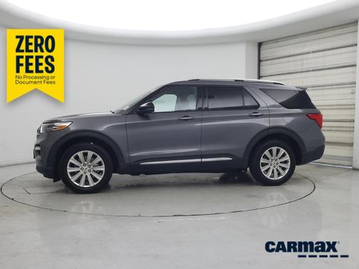 Gray 2021 Ford Explorer Limited