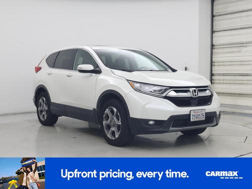 White 2017 Honda CR-V EX-L