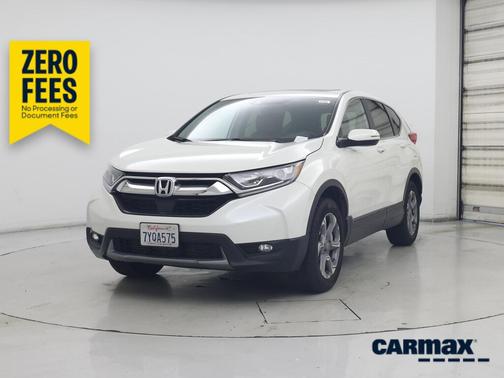 White 2017 Honda CR-V EX-L