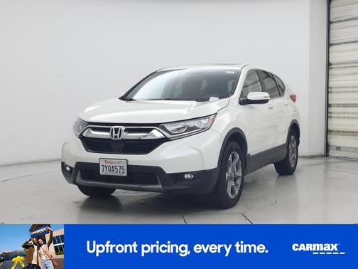 White 2017 Honda CR-V EX-L