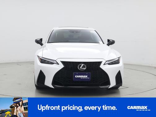 White 2025 Lexus IS 350 F-Sport