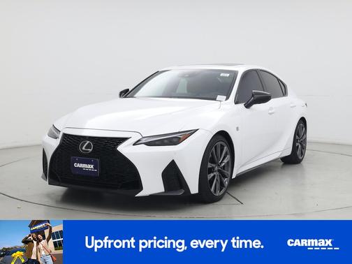 White 2025 Lexus IS 350 F-Sport