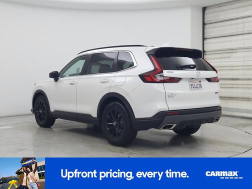 White 2025 Honda CR-V Hybrid Sport