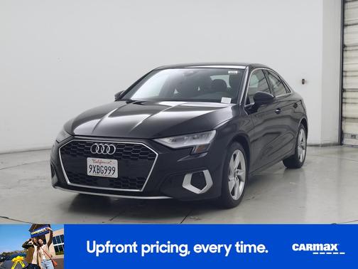 Black 2022 Audi A3 Premium