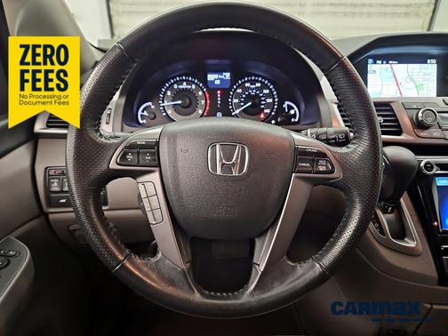 Gray 2014 Honda Odyssey EX-L