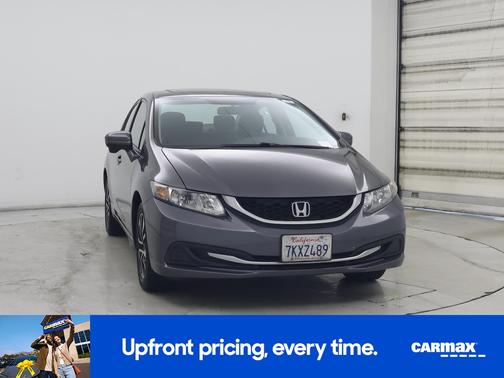 Gray 2015 Honda Civic EX