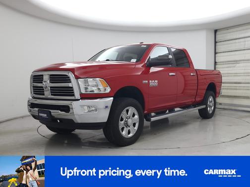 Red 2018 RAM 3500 Bighorn