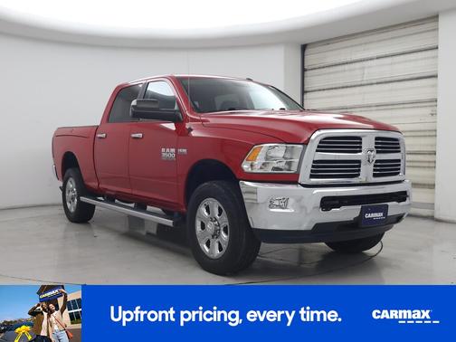 Red 2018 RAM 3500 Bighorn