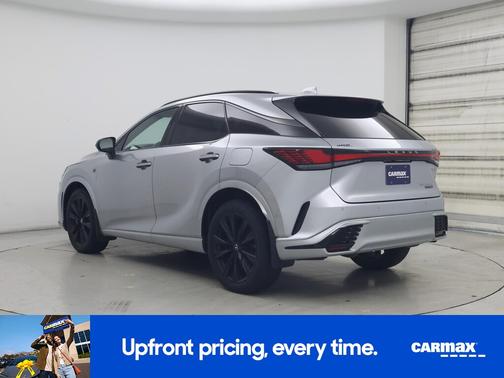 Silver 2023 Lexus RX 500h F-Sport Performance