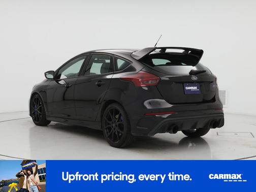 Black 2017 Ford Focus RS