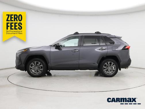 Gray 2025 Toyota RAV4 Hybrid Limited