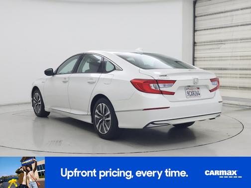 White 2019 Honda Accord Hybrid EX