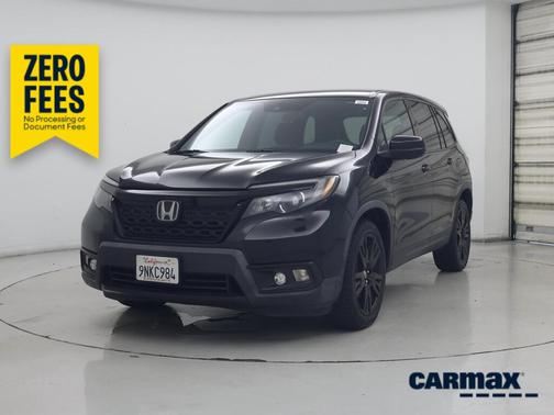 Black 2019 Honda Passport Sport