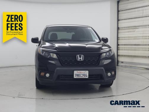 Black 2019 Honda Passport Sport