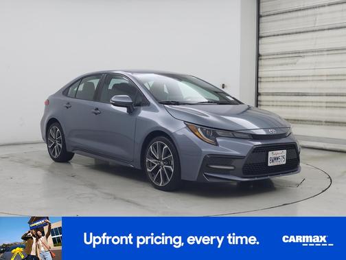 Blue 2021 Toyota Corolla SE