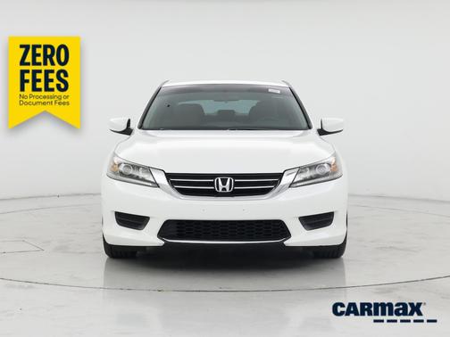 White 2014 Honda Accord LX