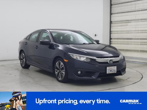 Blue 2016 Honda Civic EX-T