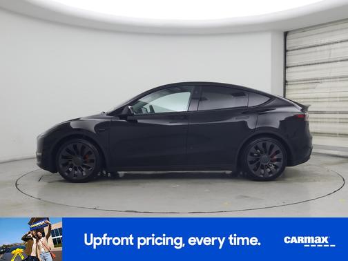 Black 2025 Tesla Model Y Performance