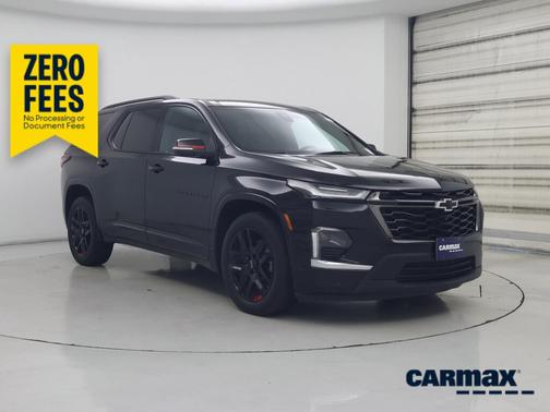 Black 2023 Chevrolet Traverse Premier