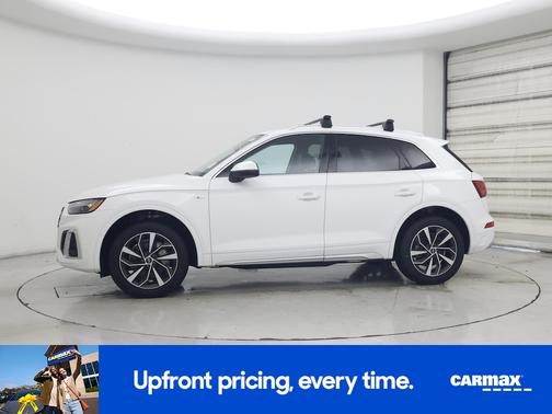 White 2023 Audi Q5 S-Line Premium Plus