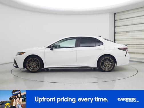 White 2024 Toyota Camry SE Night Shade