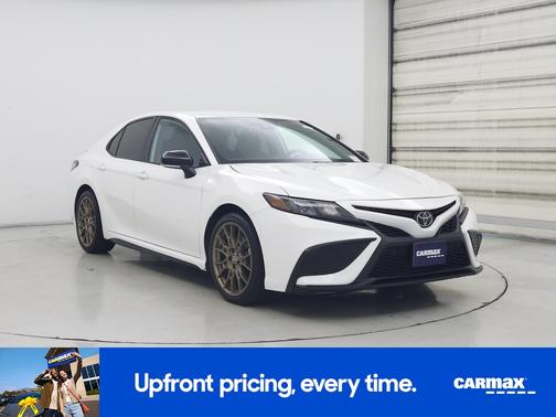 White 2024 Toyota Camry SE Night Shade