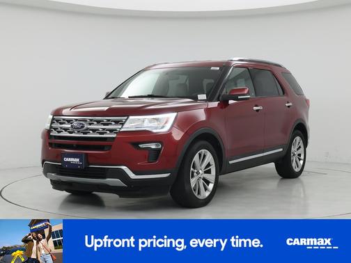Red 2019 Ford Explorer Limited