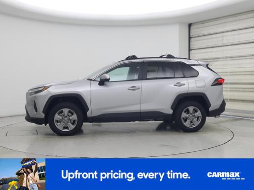 Silver 2024 Toyota RAV4 Hybrid XLE