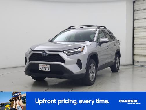 Silver 2024 Toyota RAV4 Hybrid XLE