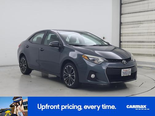 Blue 2016 Toyota Corolla S Plus