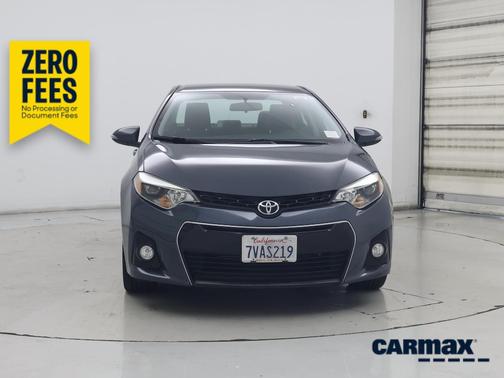 Blue 2016 Toyota Corolla S Plus