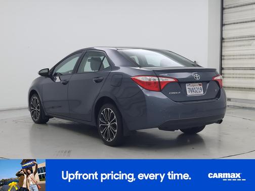 Blue 2016 Toyota Corolla S Plus