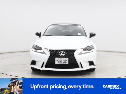 White 2015 Lexus IS 250 Crafted Line
